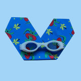 Waterplops Boy Swimming Goggles Blue Dinosaur Design | Swim