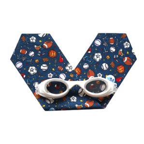 Waterplops Boy Swimming Goggles Football Design | Swim Gear