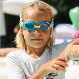 Waterplops Boy Swimming Goggles Frog Design | Swim Gear