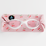 Waterplops Girl Swimming Goggles Cherry Design | Swim Gear