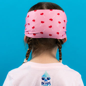 Waterplops Girl Swimming Goggles Heart Lollipop Design | Swim