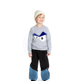 Wauw Capow Grey Blue Cooper Sweatshirt | Kids Fashion