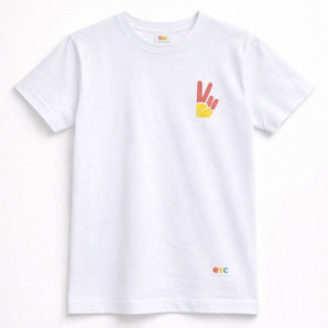 White Cool Kids Club Boys T-shirt  With Print  On The Back