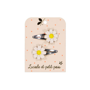 Retro Handmade Flower Hair Clips (Pair)