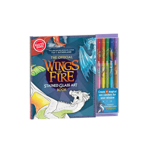 The Official Wings Of Fire Stained Glass Art Book