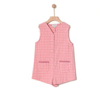 Yell Oh! Seersucker Rose Girls Jumpsuit | Jumpsuit Girl