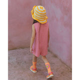 Yell Oh! Seersucker Rose Girls Jumpsuit | Jumpsuit Girl