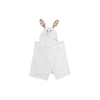 Zoocchini Baby Hooded Towel | Cotton Terry Absorbent Bath Wrap
