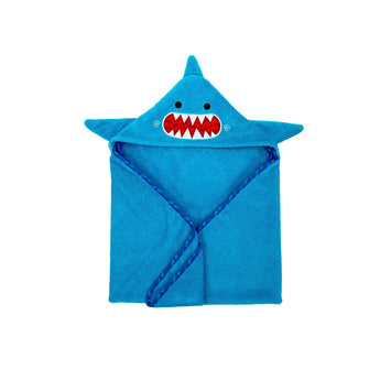 Zoocchini Baby Hooded Towel | Cotton Terry Absorbent Bath Wrap