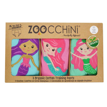 Zoocchini Organic Potty Training Pants 3 Pack | Toddler Underwear Set