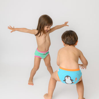 Zoocchini Organic Potty Training Pants 3 Pack | Toddler Underwear Set