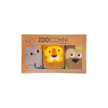 Zoocchini Organic Potty Training Pants 3 Pack | Toddler Underwear Set