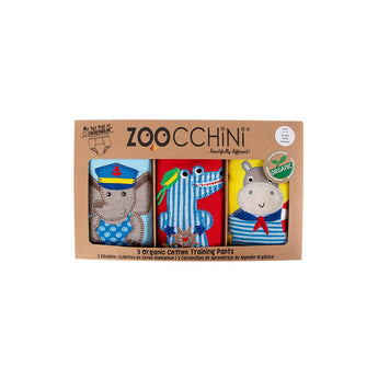 Zoocchini Organic Potty Training Pants 3 Pack | Toddler Underwear Set