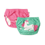 Zoocchini Reusable Swim Diaper 2 Piece Set | Eco Friendly Baby Swim