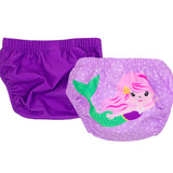 Zoocchini Reusable Swim Diaper 2 Piece Set | Eco Friendly Baby Swim