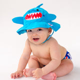 Zoocchini Reusable Swim Diaper & Sun Hat Set | Upf 50+ Baby Swimwear