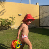 Zoocchini Reusable Swim Diaper & Sun Hat Set | Upf 50+ Baby Swimwear