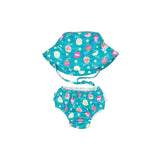 Zoocchini Reusable Swim Diaper & Sun Hat Set | Upf 50+ Baby Swimwear