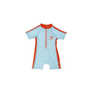 Zoocchini Short Sleeve Rashguard Swimsuit | Upf 50+ For Kids