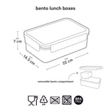 A Little Lovely Company Bento Lunch Box | Kids Multi Compartment Container - My Little Thieves