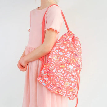 A Little Lovely Company Drawstring Bag Kids Storage Pouch - My Little Thieves