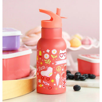A Little Lovely Company Stainless Steel Water Bottle 350ml - My Little Thieves