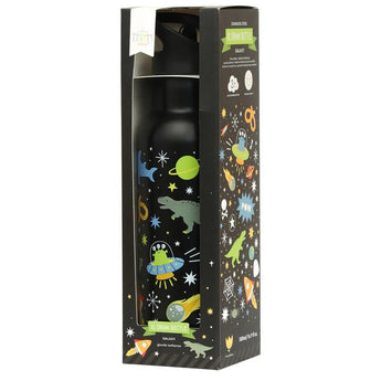 A Little Lovely Company Stainless Steel Water Bottle 500ml | Kids School Bottle - My Little Thieves