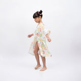 Abril Flores Mil Smile Rainbow Girl Swimwear Cover Up | Swimwear Girl - My Little Thieves