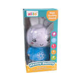 Alilo - Honey Bunny, G6 – Blue | With over 60 popular nursery rhymes and bedtime stories | Night Light for Kids, Rechargeable | 10 M+ - My Little Thieves
