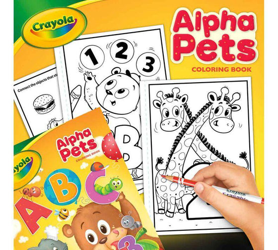 Alpha Pets Coloring Book, 96 Pages - My Little Thieves