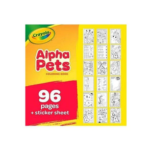 Alpha Pets Coloring Book, 96 Pages - My Little Thieves