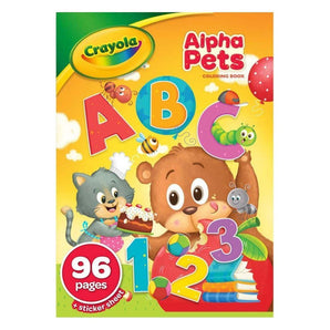 Alpha Pets Coloring Book, 96 Pages - My Little Thieves