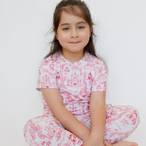 Amira  Girls Short Sleeve Pyjama