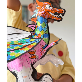 Ara Creative Inflatable Coloring Giant Dragon | Kids Art - My Little Thieves