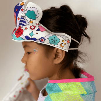 Ara Creative Inflatable Coloring Magic Wand Led Crown - My Little Thieves