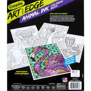 Art With Edge, Animal Ink Doodle Activity Book - My Little Thieves