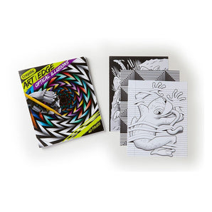 Art with Edge, Optical Illusions Colouring Pages - My Little Thieves