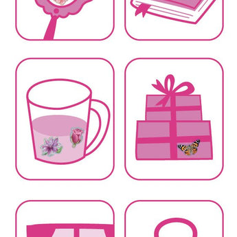 Avenir - 3D Stickers 10 pack - Butterfly Multicolour | These beautiful and realistic - looking 3D stickers pop out to showcase a gorgeous collection. | ages 3+ - My Little Thieves