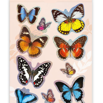 Avenir - 3D Stickers 10 pack - Butterfly Multicolour | These beautiful and realistic - looking 3D stickers pop out to showcase a gorgeous collection. | ages 3+ - My Little Thieves