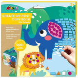 Avenir Create My First Story Book - Cars | Mosaic Junior Kit: Fun DIY Activity for Kids - Improve Coordination and Perception of Colors | Ideal gift for Kids 3+ - My Little Thieves