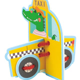 Avenir - Little Hands Play Box - Animal Town Multicolour | 3D puzzle and laces to create an awesome bunny town | Ideal ages 3+ - My Little Thieves