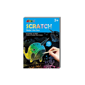 Avenir - Mini Scratch Book Dinosaurs | easy - to - use activity book is perfect for unleashing your child's imagination and creativity, while also fostering essential skills such as motor skills, hand - eye coordination, and manual dexterity | Ages 3+ - My Little Thieves