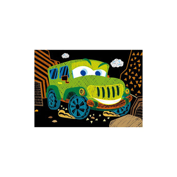 Avenir - Mini Scratch Book Dinosaurs | easy - to - use activity book is perfect for unleashing your child's imagination and creativity, while also fostering essential skills such as motor skills, hand - eye coordination, and manual dexterity | Ages 3+ - My Little Thieves