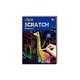 Avenir - Mini Scratch Book Dinosaurs | easy - to - use activity book is perfect for unleashing your child's imagination and creativity, while also fostering essential skills such as motor skills, hand - eye coordination, and manual dexterity | Ages 3+ - My Little Thieves