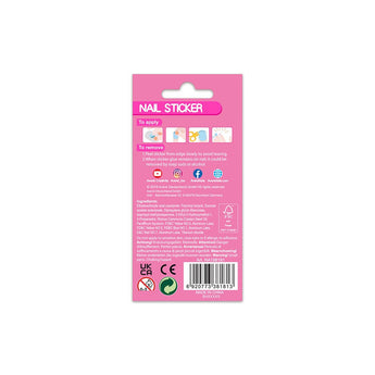 Avenir - Nail Stickers Fluorescent - Under the sea Multicolour |Peel sticker for edge to avoid tearing, remove the glue using soap or acetone | Ages 3+ - My Little Thieves