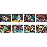 Avenir Scratch - Dinos | Arts & Crafts, Greeting Cards Set | Make Beautiful Greetings Cards | Scratch Art 3+ - My Little Thieves