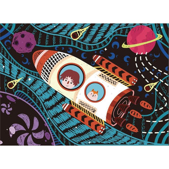 Avenir Scratch - Dinos | Arts & Crafts, Greeting Cards Set | Make Beautiful Greetings Cards | Scratch Art 3+ - My Little Thieves
