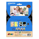 Avenir Scratch - Dinos | Arts & Crafts, Greeting Cards Set | Make Beautiful Greetings Cards | Scratch Art 3+ - My Little Thieves