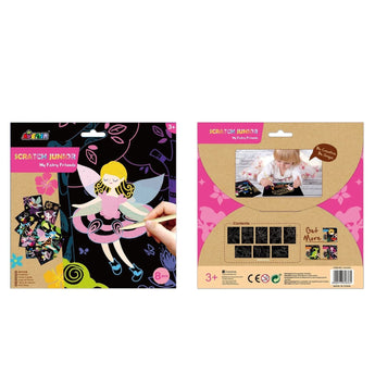 Avenir - Scratch - Little Mermaid Multicolour | Scratch the paper sheets to create colorful designs | Ages 3+ - My Little Thieves