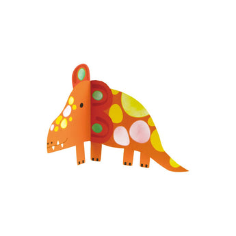 Avenir - Watercolour Painting & Origami - Dinos Multicolour | Encourage your child to be creative, great activity for rainy days, indoor play, travel and holidays | Ages 3+ - My Little Thieves